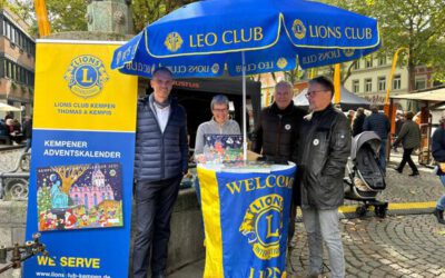 Lions Club Kempen startet Adventskalender-Verkauf
